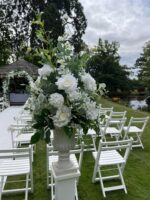 Faux Floral Urns - Image 13