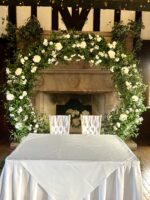 Moongate faux Flower Circle Arch - Image 28