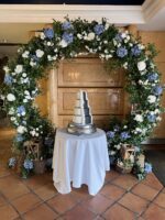 Moongate faux Flower Circle Arch - Image 9