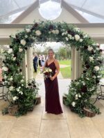 Moongate faux Flower Circle Arch - Image 4