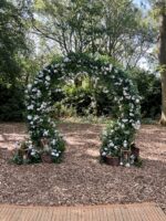 Moongate faux Flower Circle Arch - Image 17