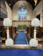 Faux Floral Urns - Image 5