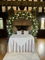 Moongate faux Flower Circle Arch - Image 12