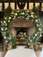 Moongate faux Flower Circle Arch - Image 2