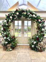 Moongate faux Flower Circle Arch - Image 9