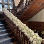 Baby’s Breath Staircase Flowers