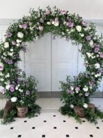 Moongate faux Flower Circle Arch - Image 5