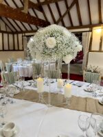 Baby’s Breath & White Roses - Image 12