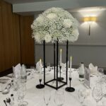 Baby’s Breath & White Roses