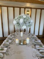 Baby’s Breath & White Roses - Image 11