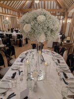 Baby’s Breath & White Roses - Image 8