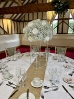 Baby’s Breath & White Roses - Image 3