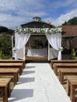 Floral Drape Arch - Image 5